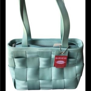 Harvey’s seatbelt purse, mint green